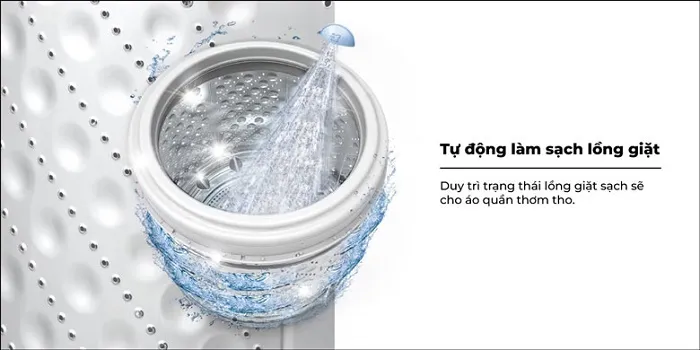 Tích hợp công nghệ Tub Clean